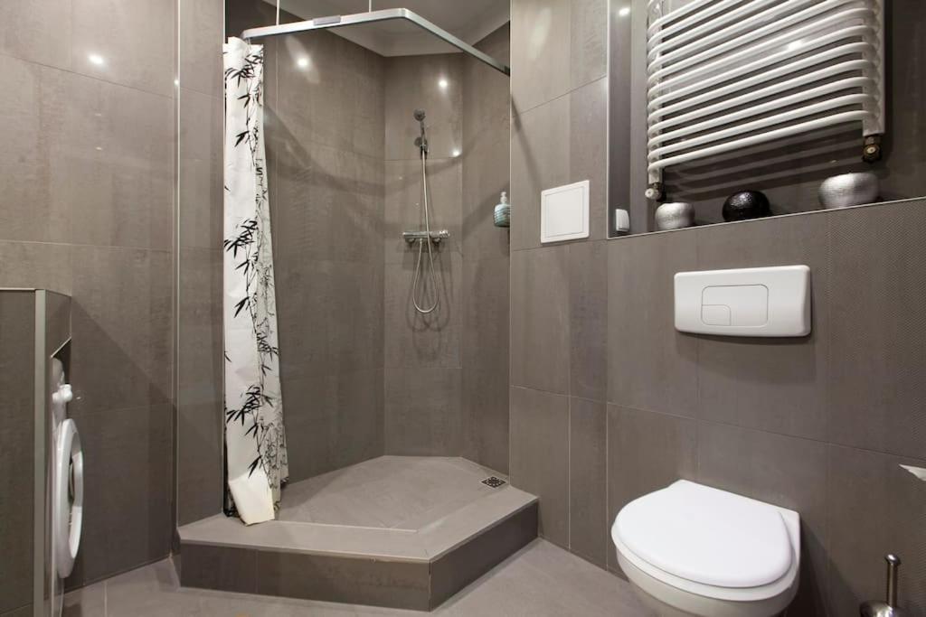 100M2 Penthouse On Top Of The City 1000Mb/S, Airc. 브로츠와프 외부 사진