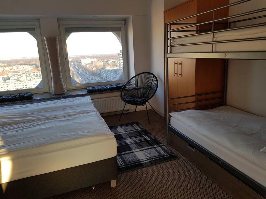 100M2 Penthouse On Top Of The City 1000Mb/S, Airc. 브로츠와프 외부 사진