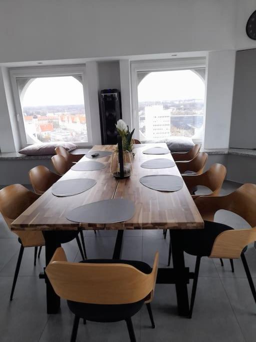 100M2 Penthouse On Top Of The City 1000Mb/S, Airc. 브로츠와프 외부 사진